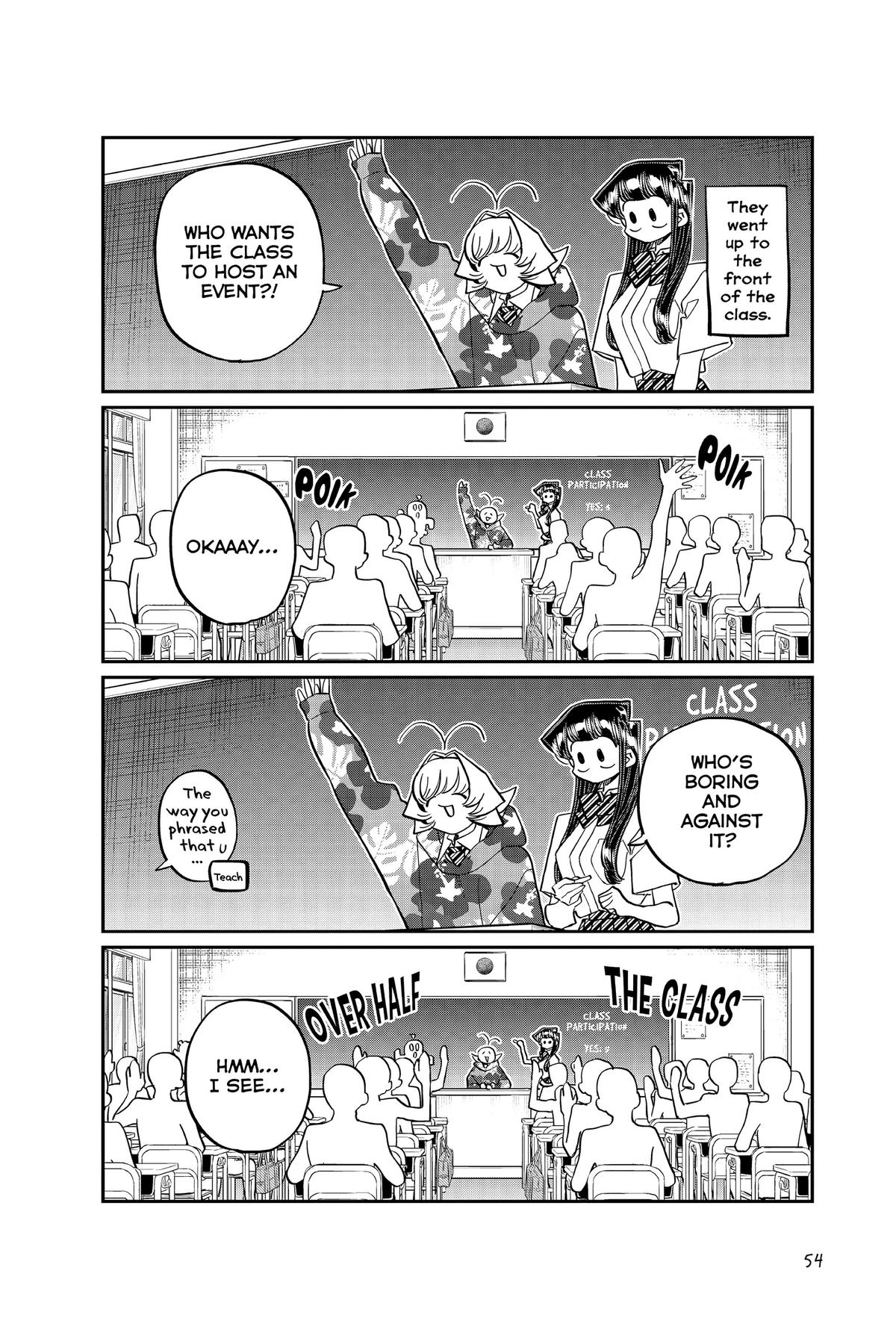 Komi Can’t Communicate Chapter 447