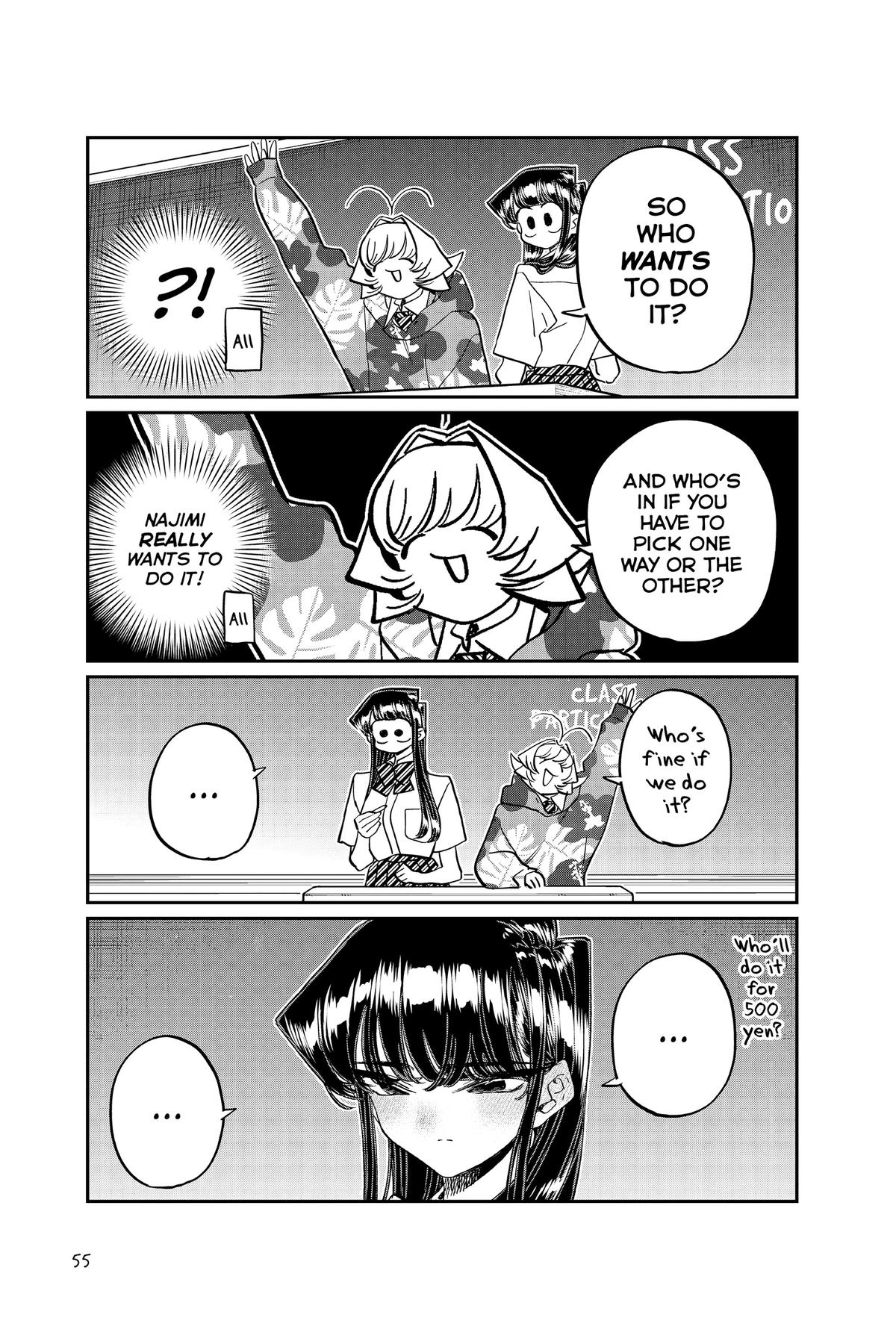 Komi Can’t Communicate Chapter 447