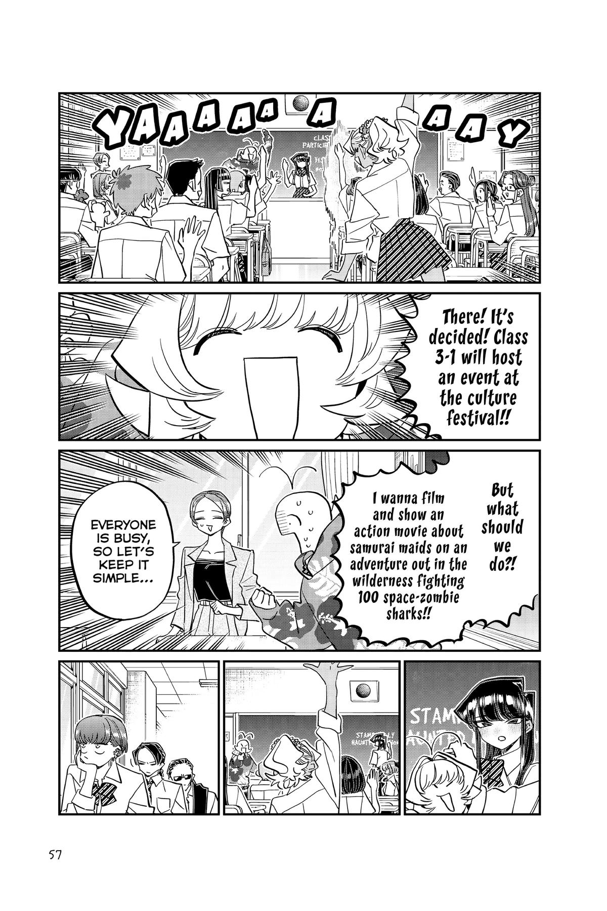 Komi Can’t Communicate Chapter 447