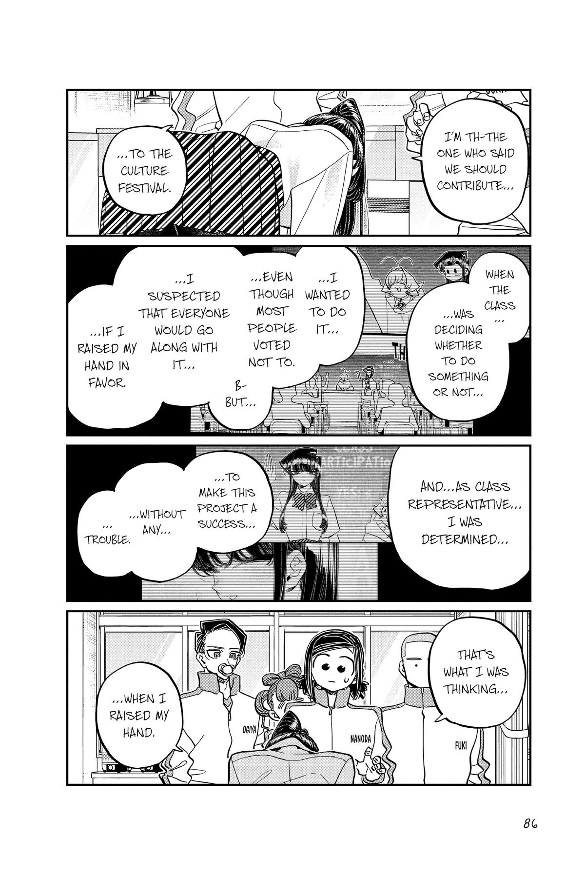 Komi Can’t Communicate Chapter 449