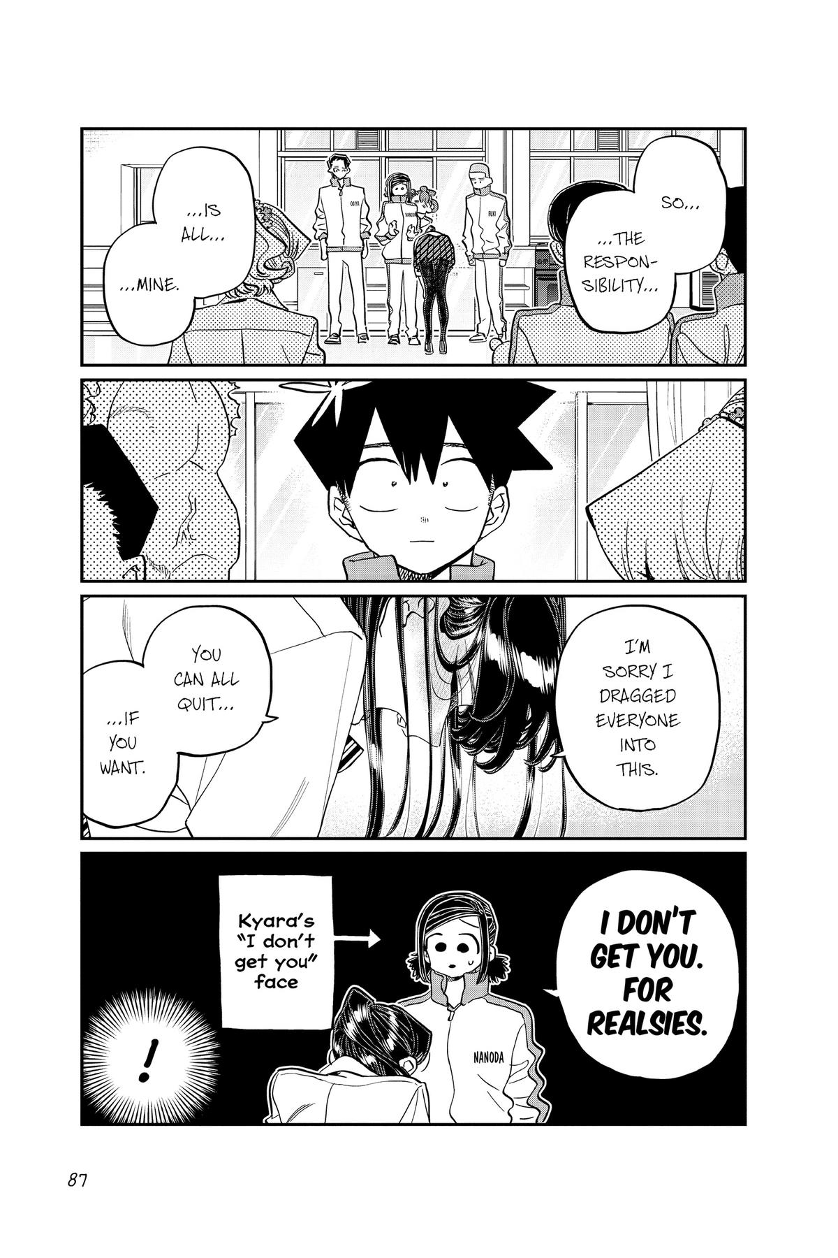 Komi Can’t Communicate Chapter 449