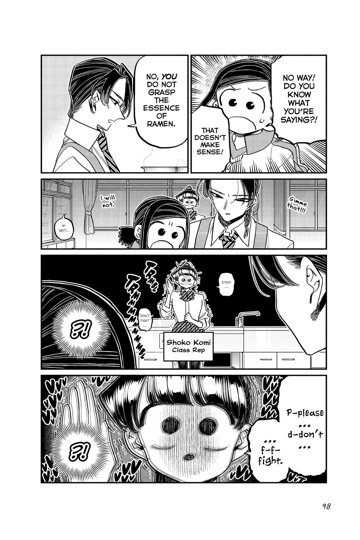 Komi Can’t Communicate Chapter 450