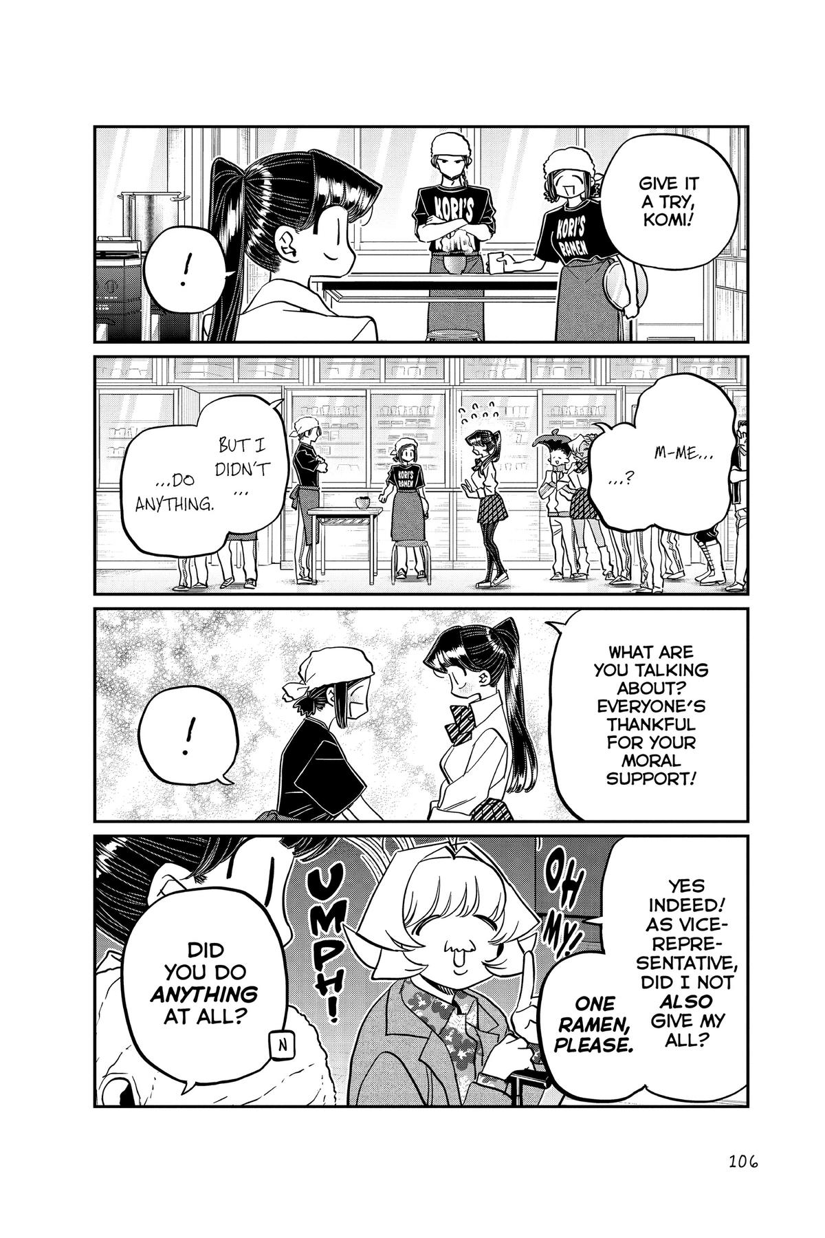 Komi Can’t Communicate Chapter 450