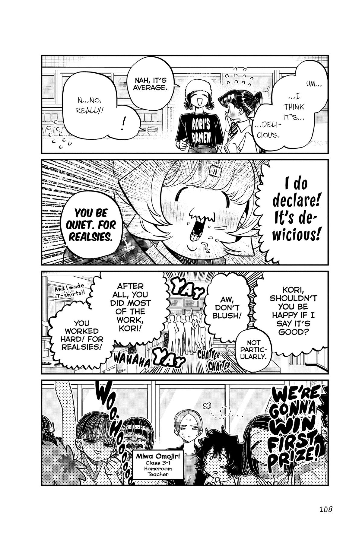 Komi Can’t Communicate Chapter 450