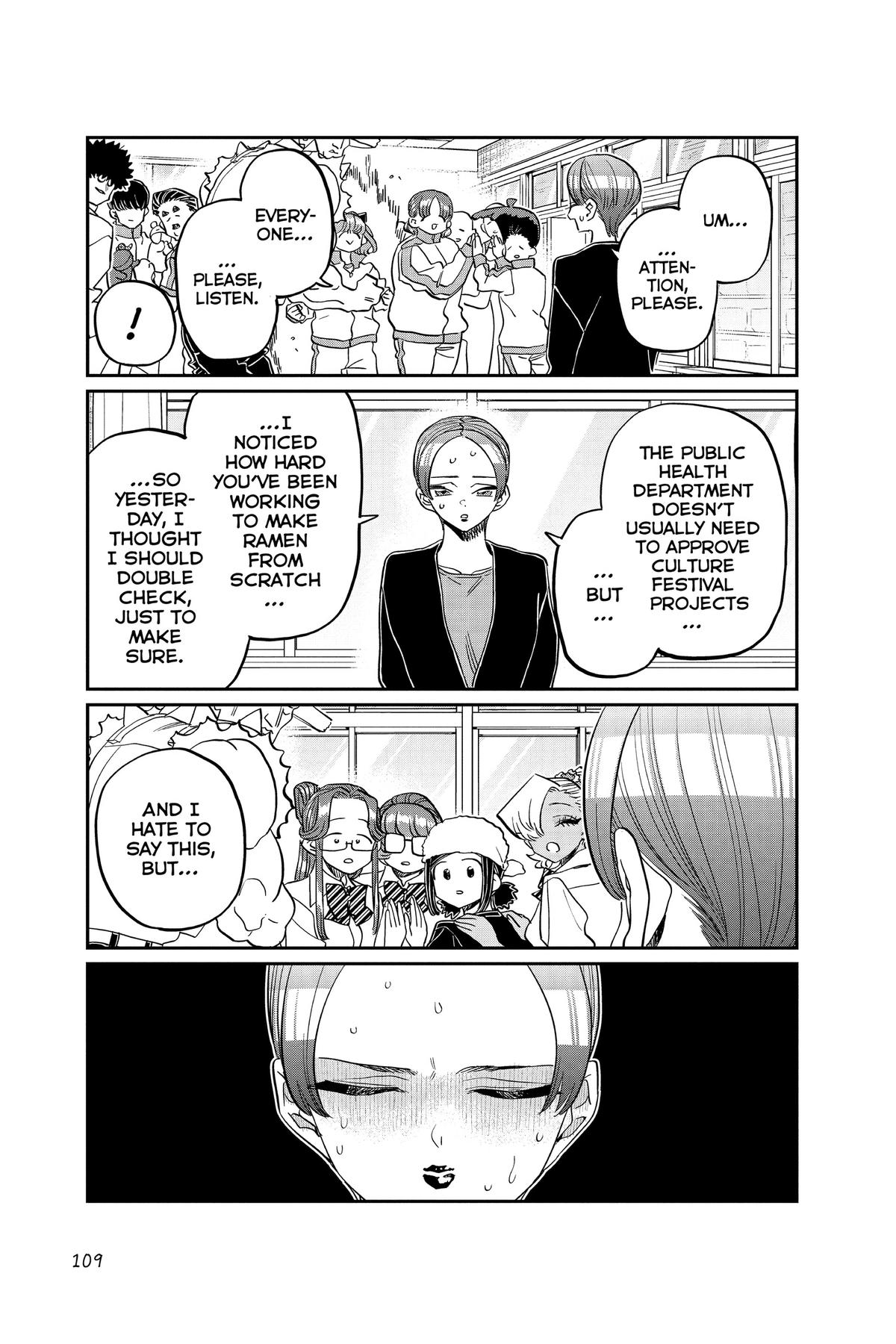 Komi Can’t Communicate Chapter 450