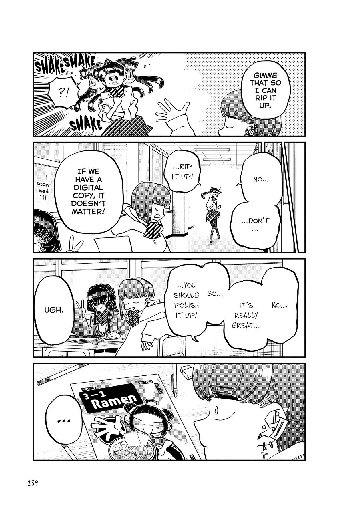 Komi Can’t Communicate Chapter 452