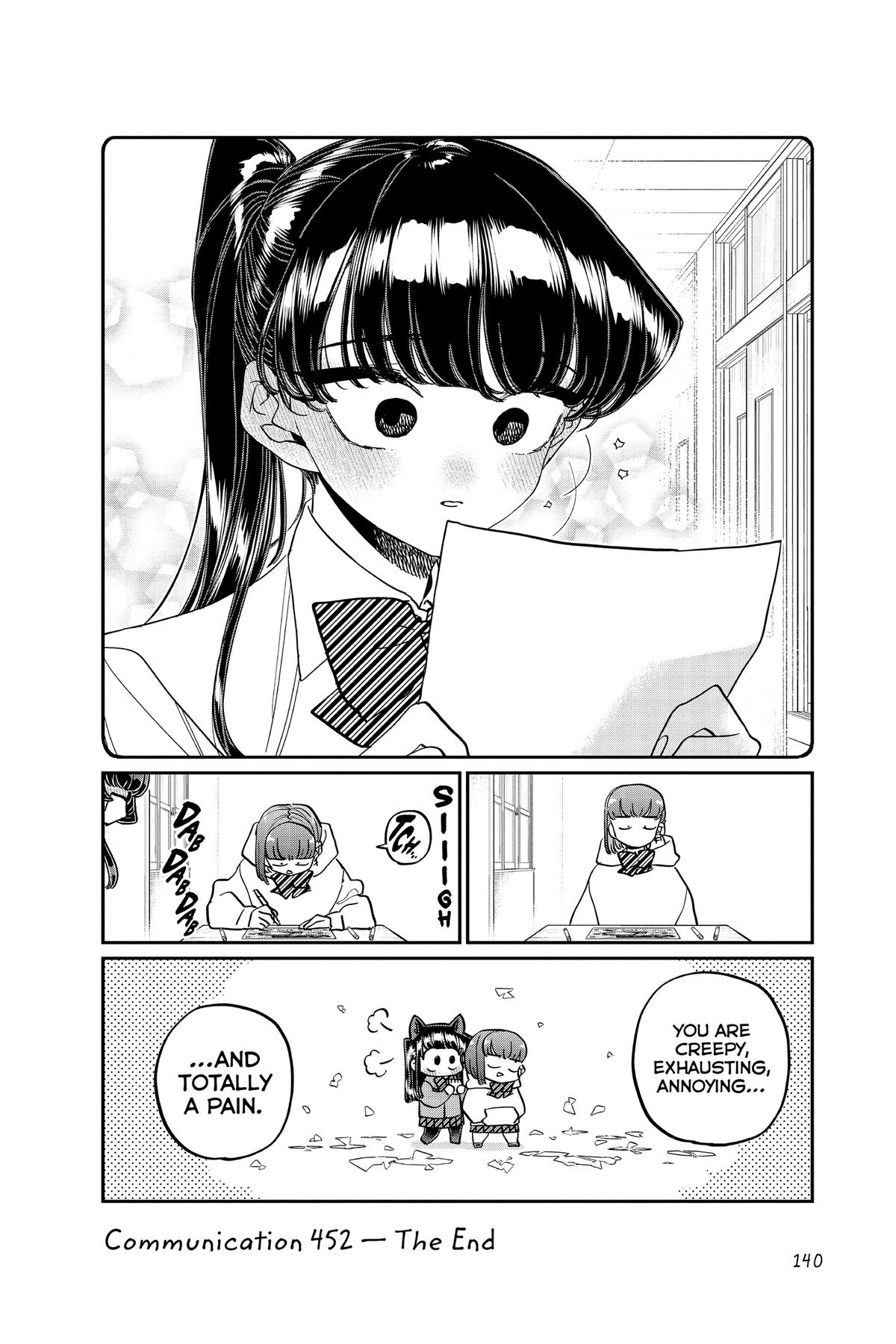 Komi Can’t Communicate Chapter 452