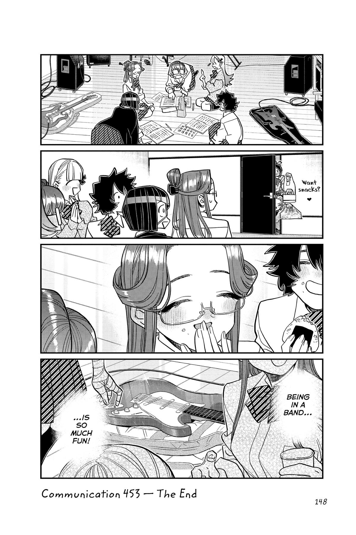 Komi Can’t Communicate Chapter 453