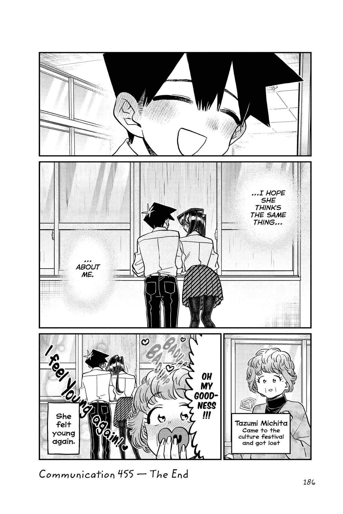 Komi Can’t Communicate Chapter 455