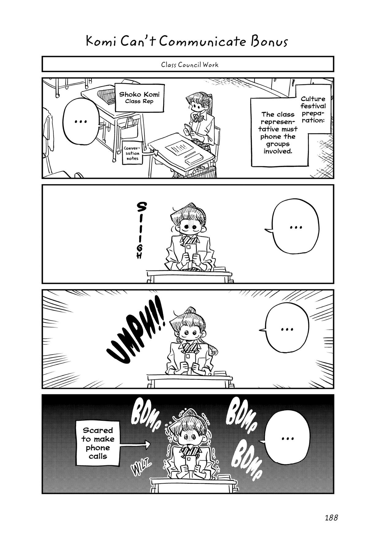 Komi Can’t Communicate Chapter 455