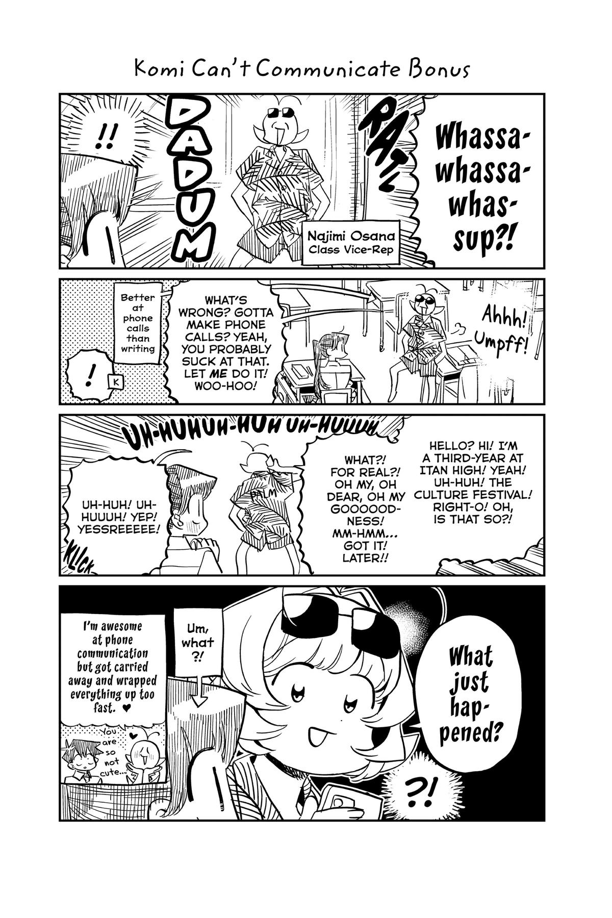 Komi Can’t Communicate Chapter 455