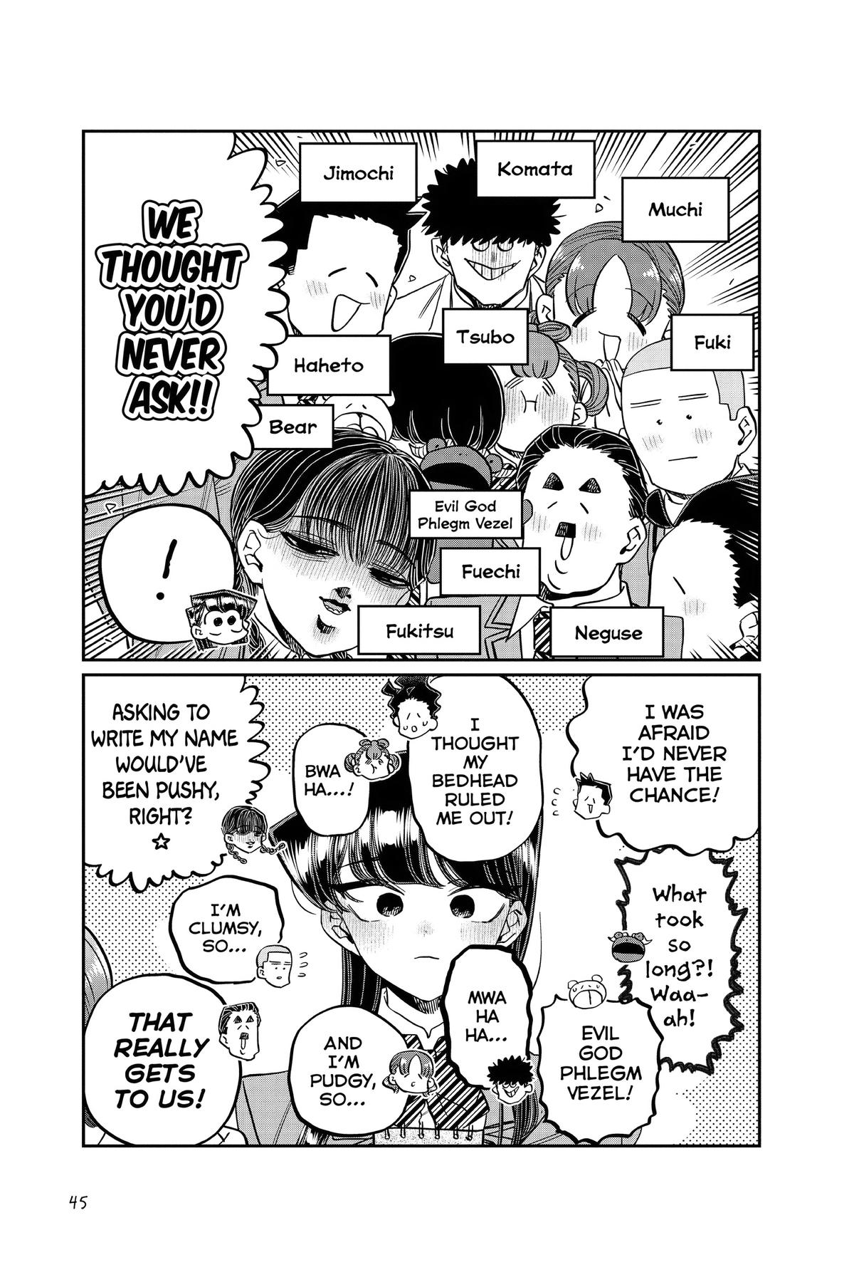 Komi Can’t Communicate Chapter 458