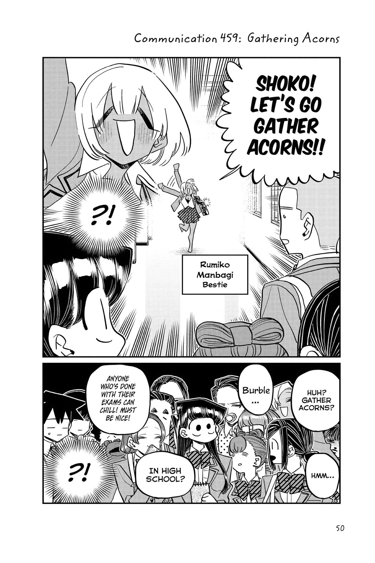 Komi Can’t Communicate Chapter 459