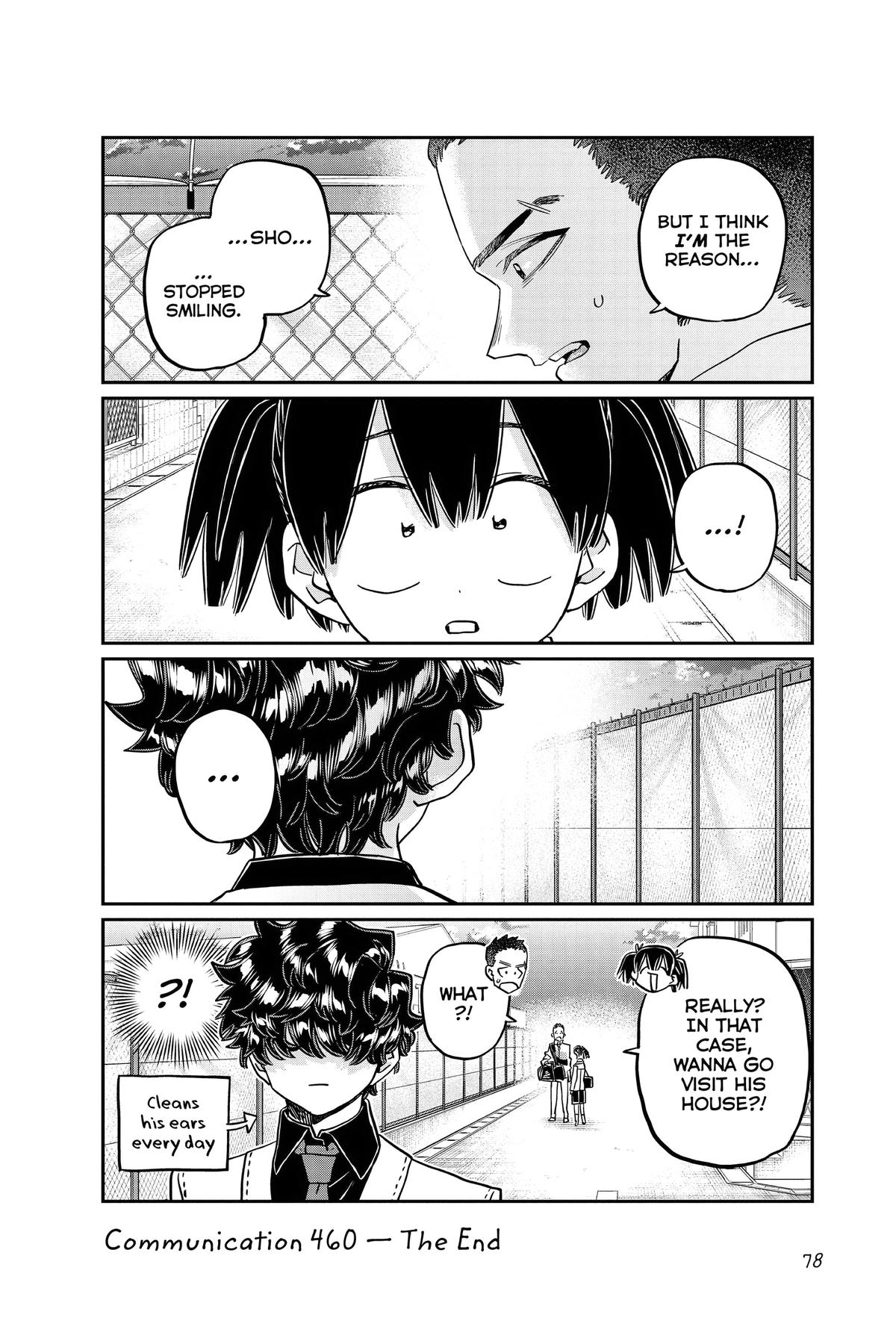 Komi Can’t Communicate Chapter 460