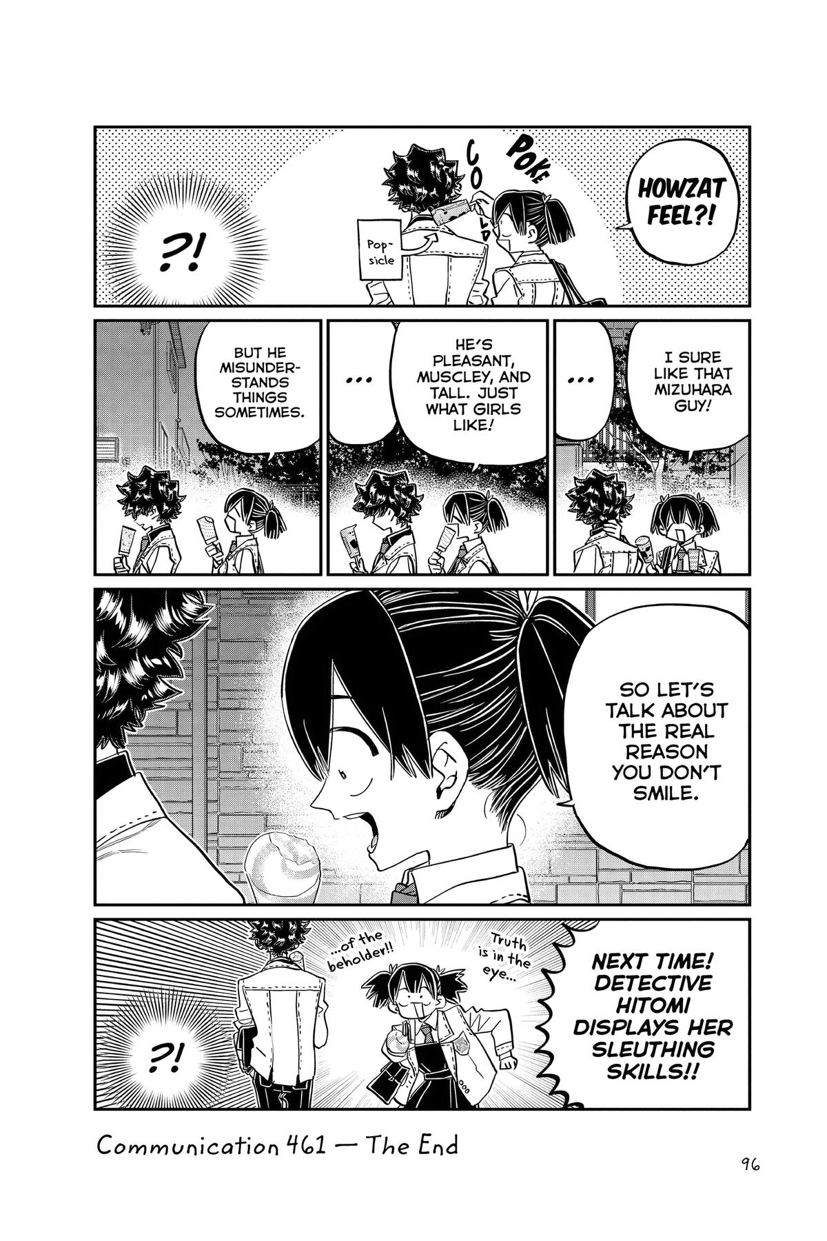 Komi Can’t Communicate Chapter 461