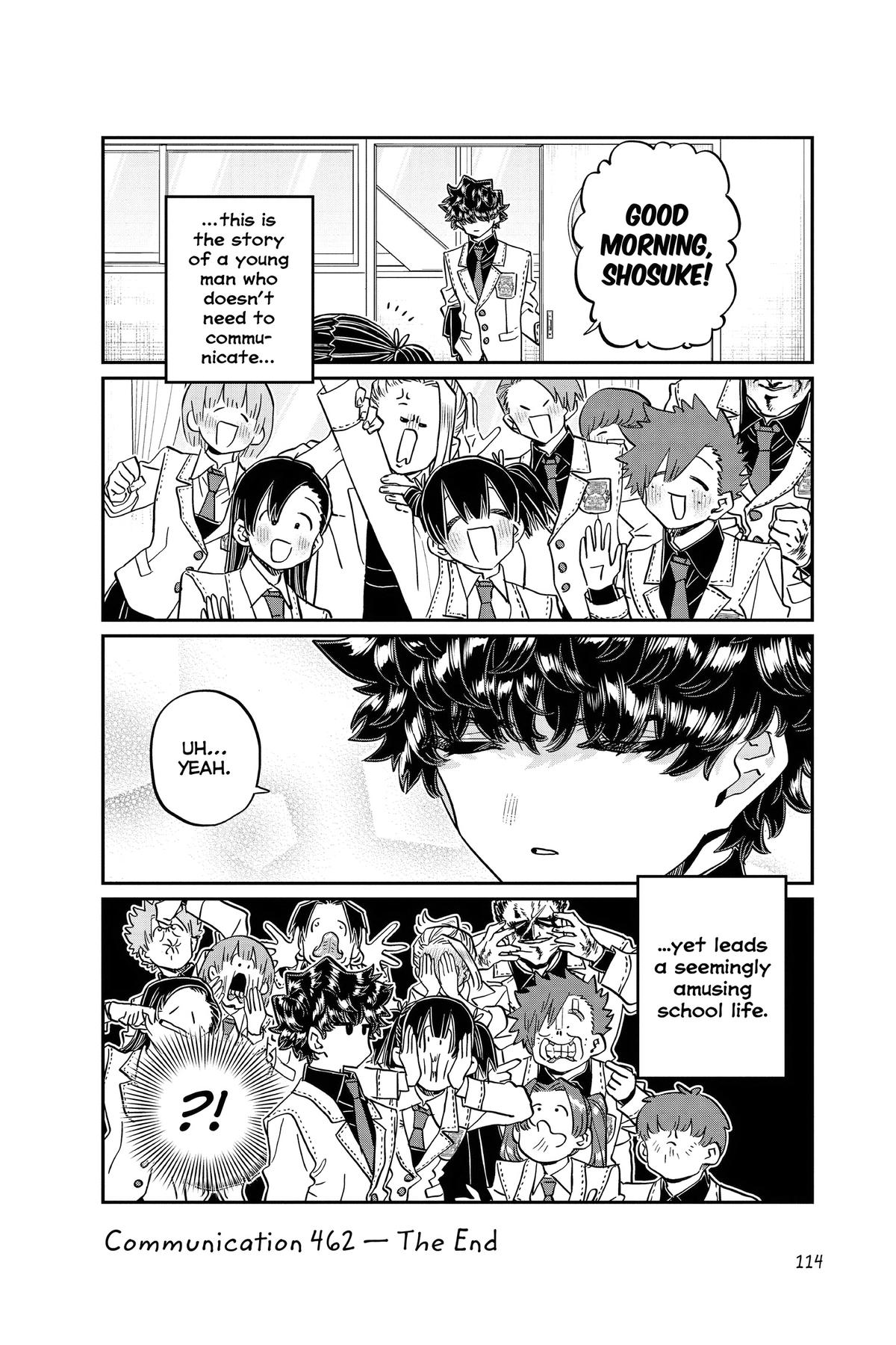 Komi Can’t Communicate Chapter 462