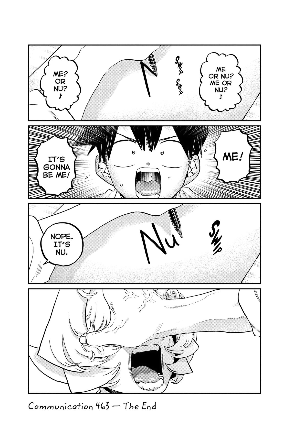 Komi Can’t Communicate Chapter 463