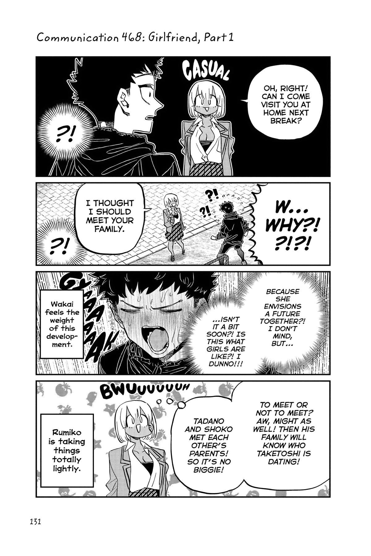 Komi Can’t Communicate Chapter 468