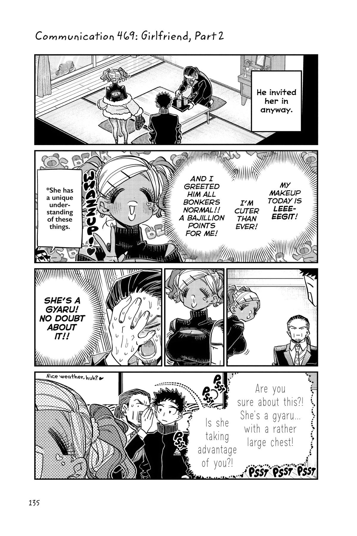 Komi Can’t Communicate Chapter 469