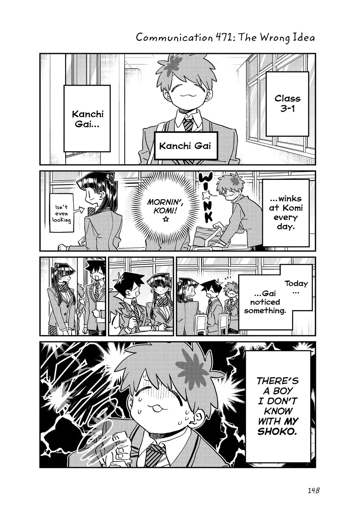 Komi Can’t Communicate Chapter 471
