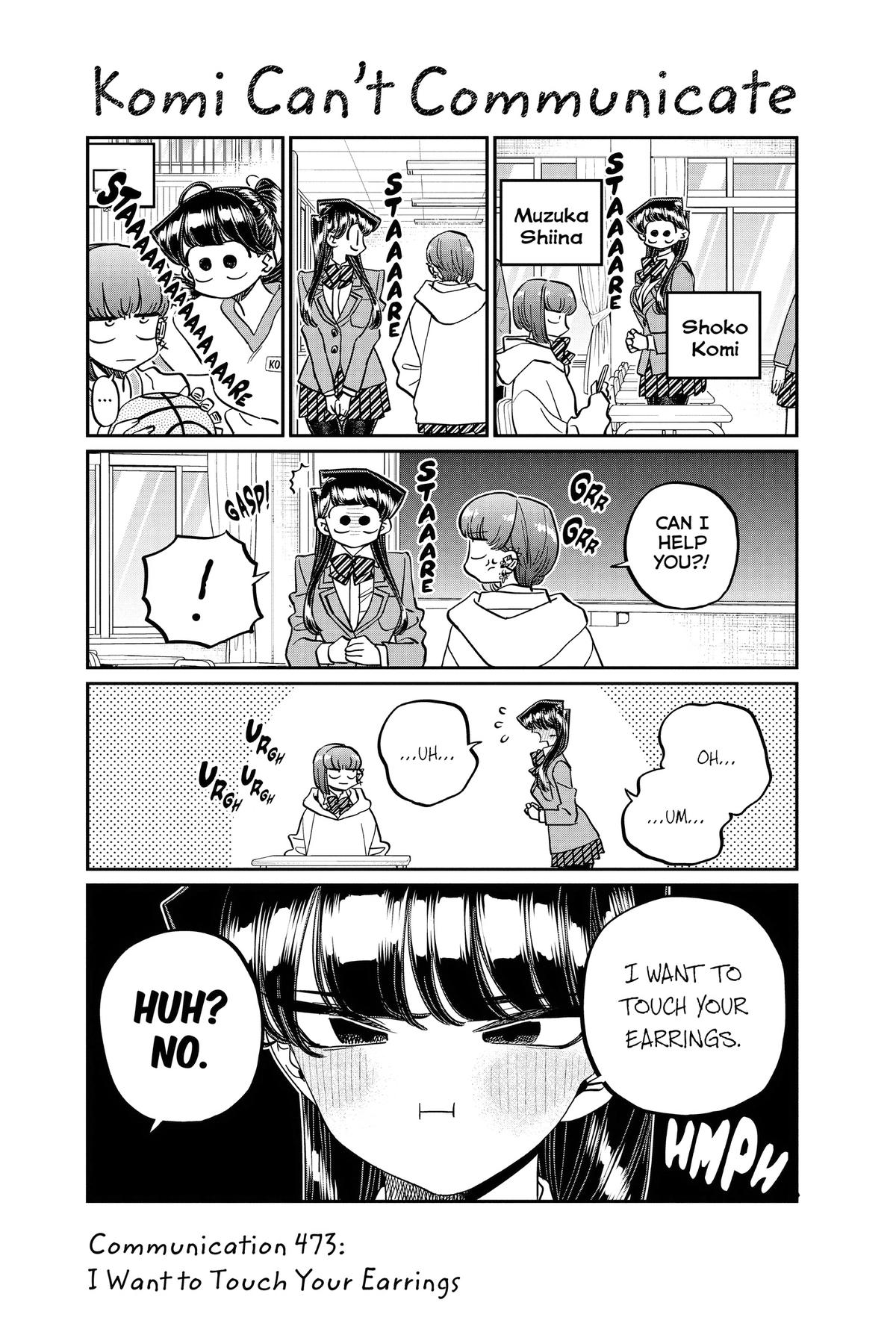 Komi Can’t Communicate Chapter 473