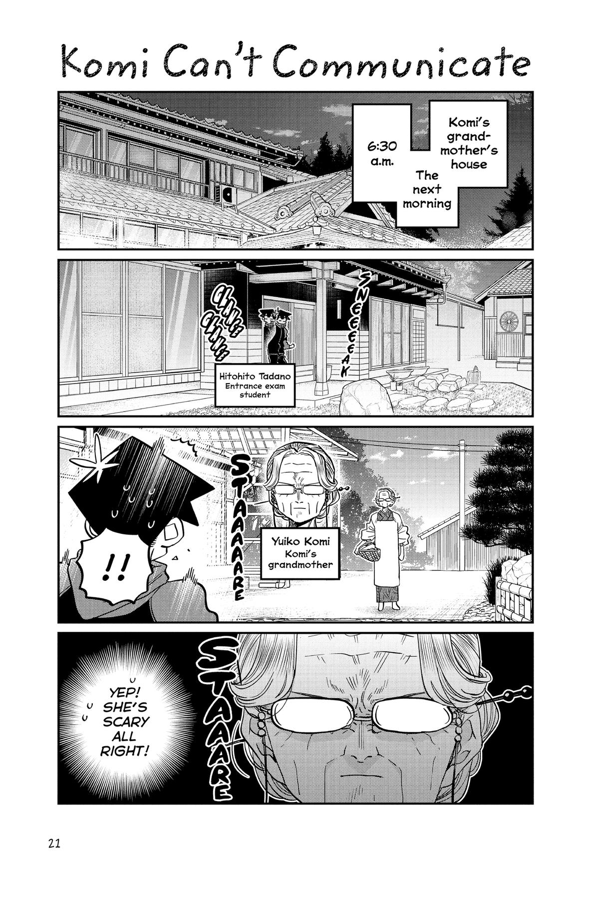 Komi Can’t Communicate Chapter 476