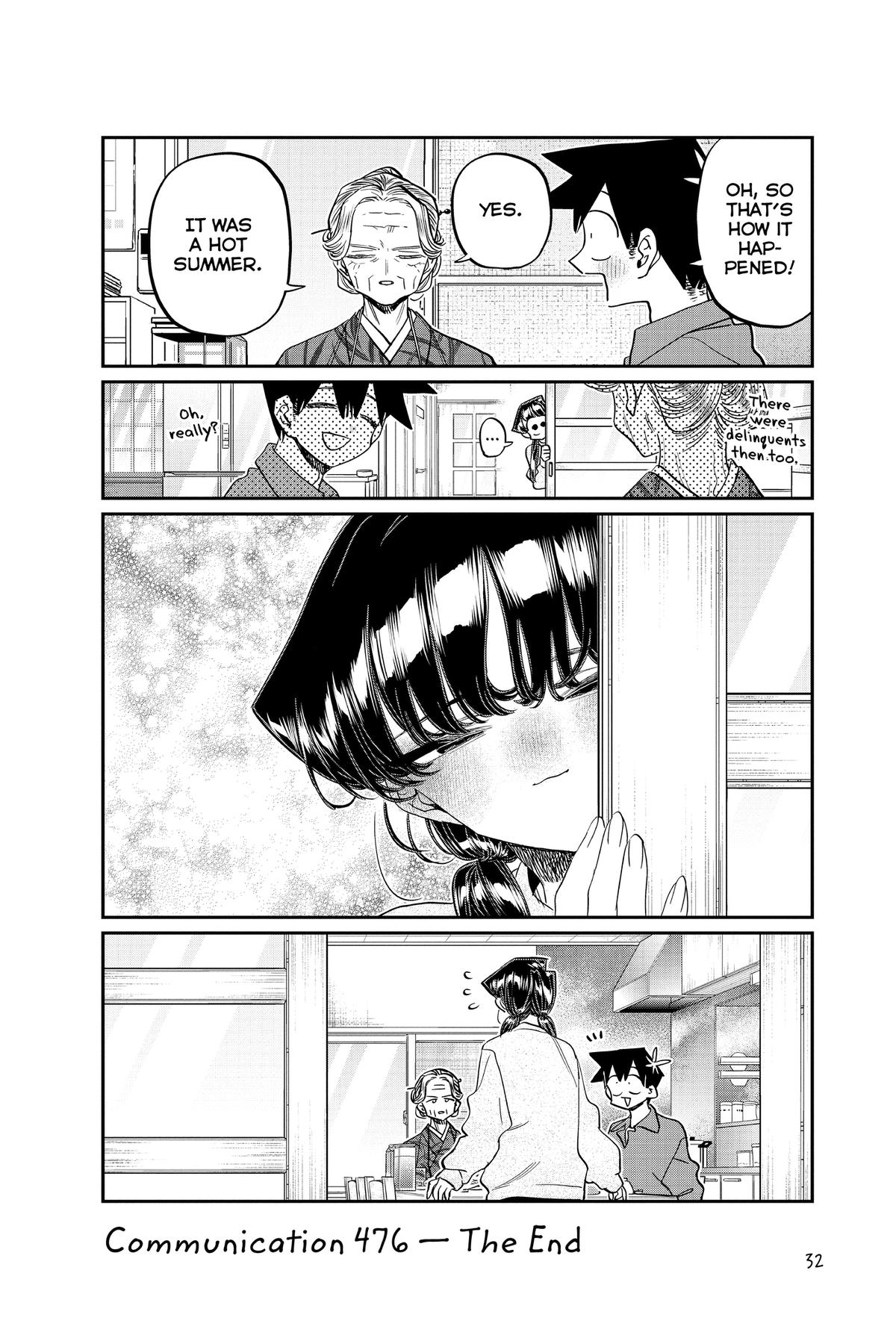Komi Can’t Communicate Chapter 476