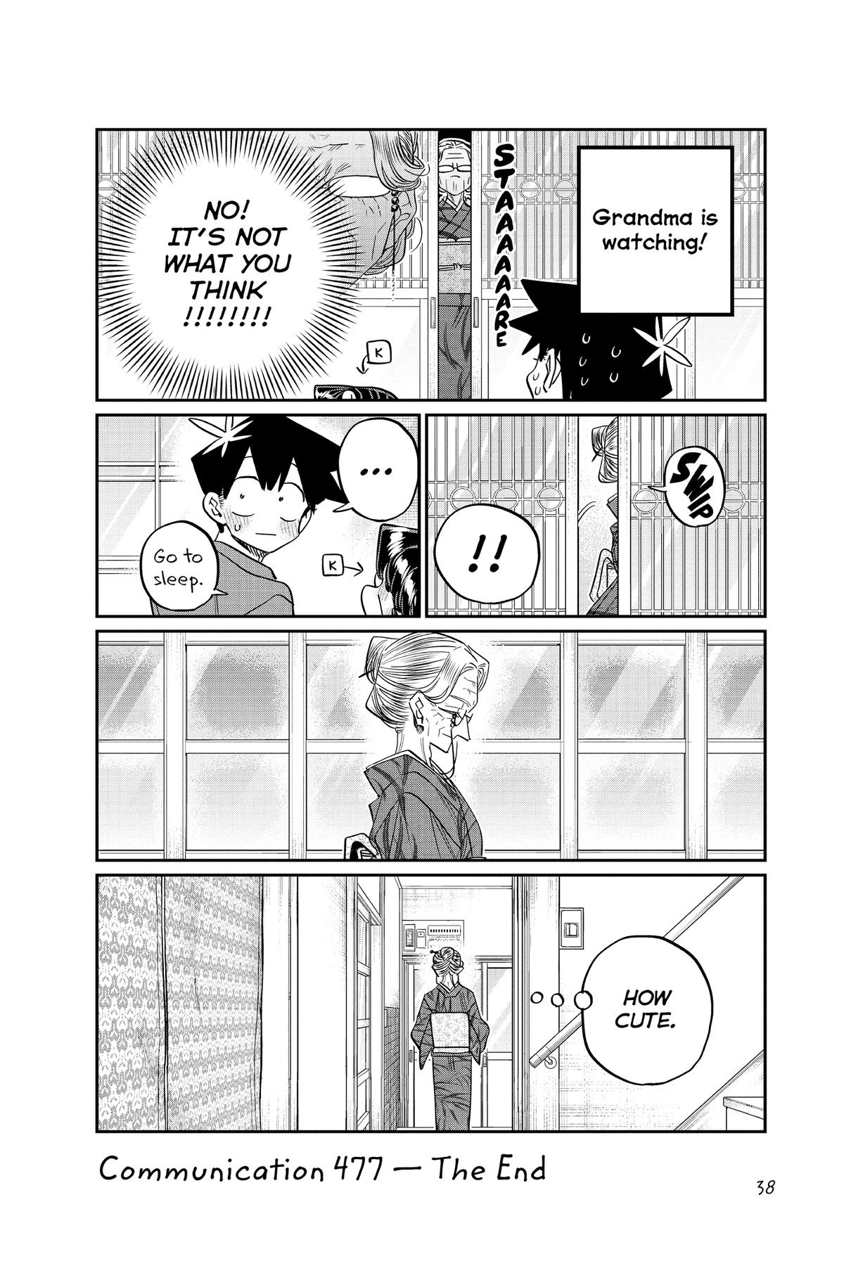 Komi Can’t Communicate Chapter 477