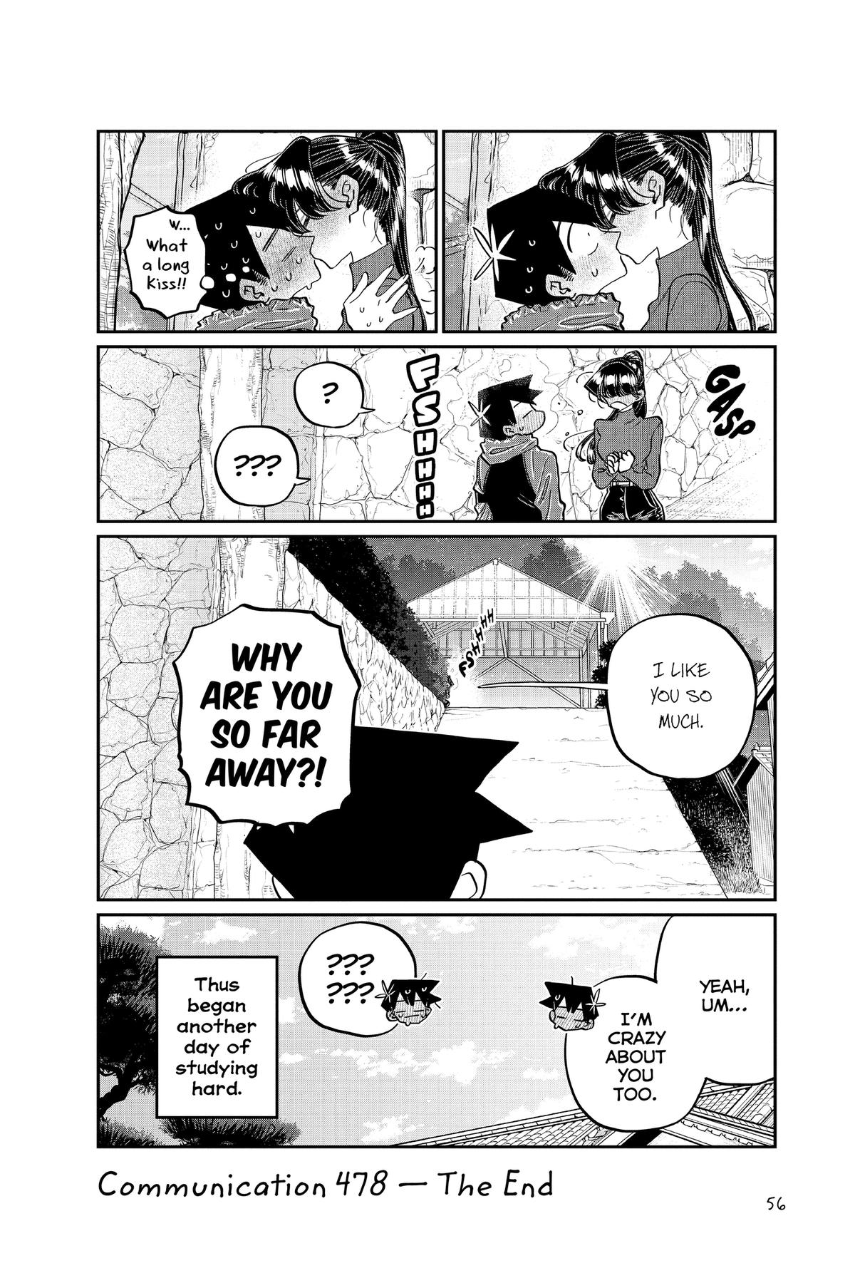 Komi Can’t Communicate Chapter 478