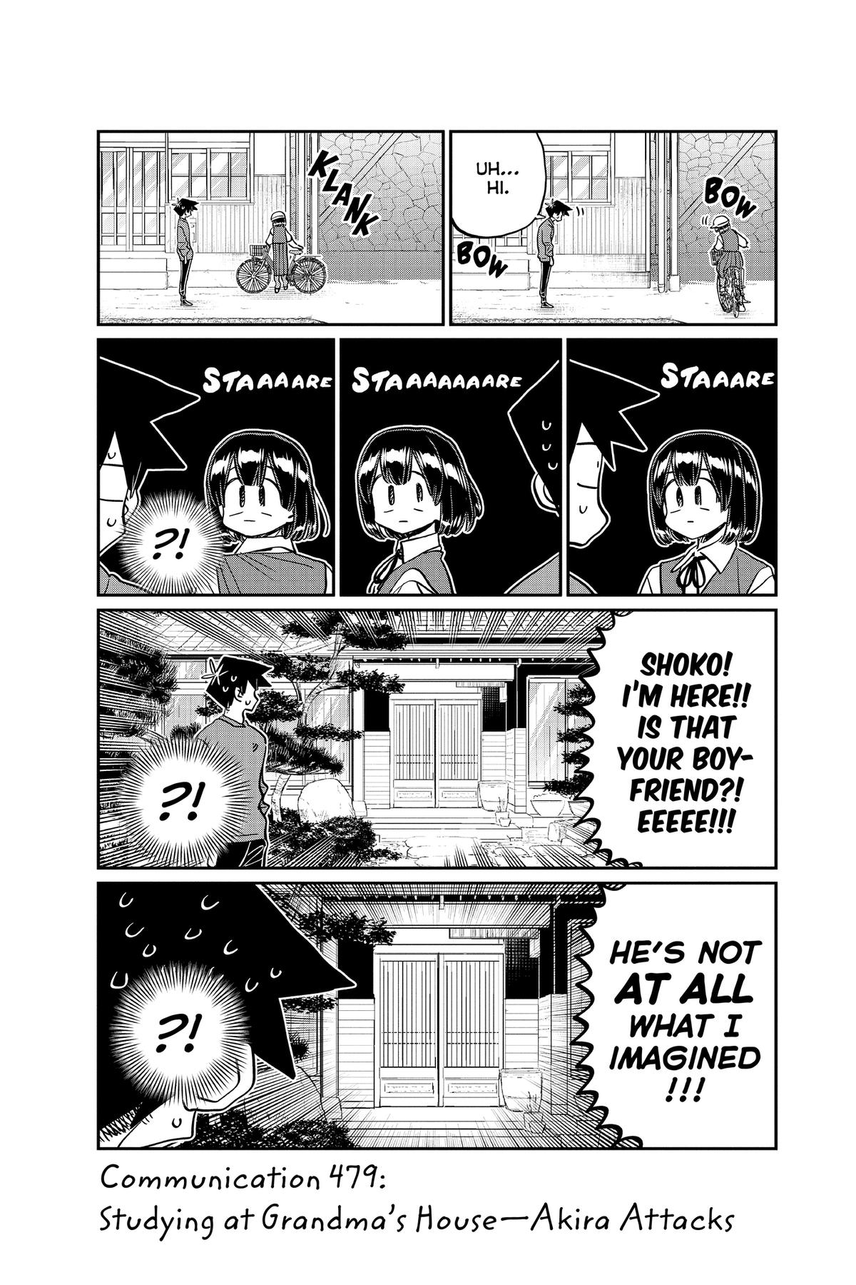 Komi Can’t Communicate Chapter 479