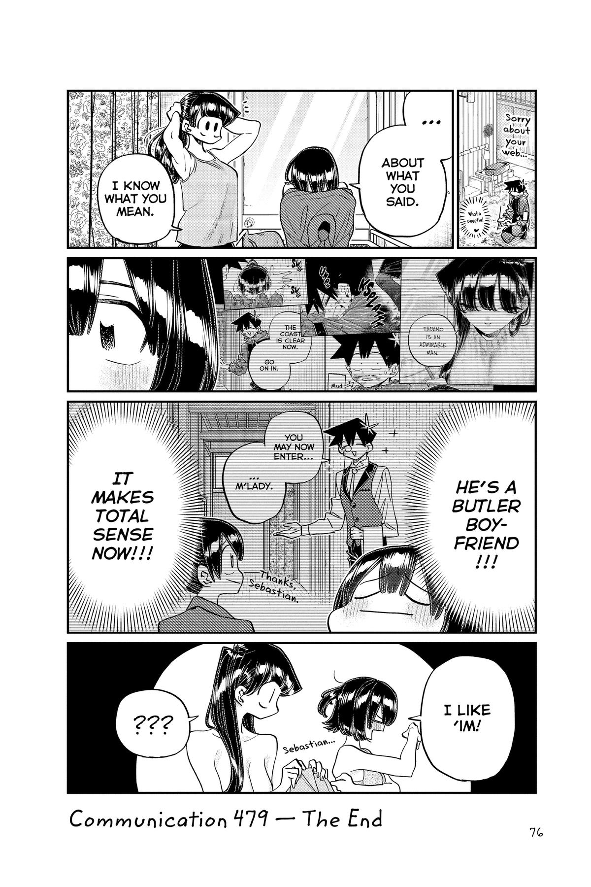 Komi Can’t Communicate Chapter 479