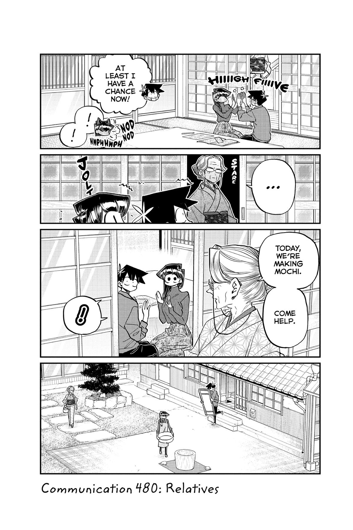 Komi Can’t Communicate Chapter 480