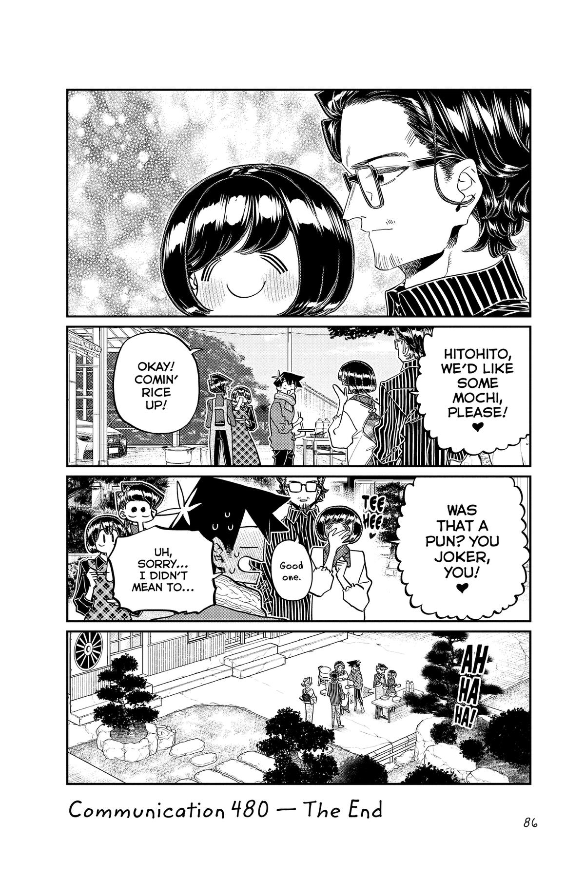 Komi Can’t Communicate Chapter 480