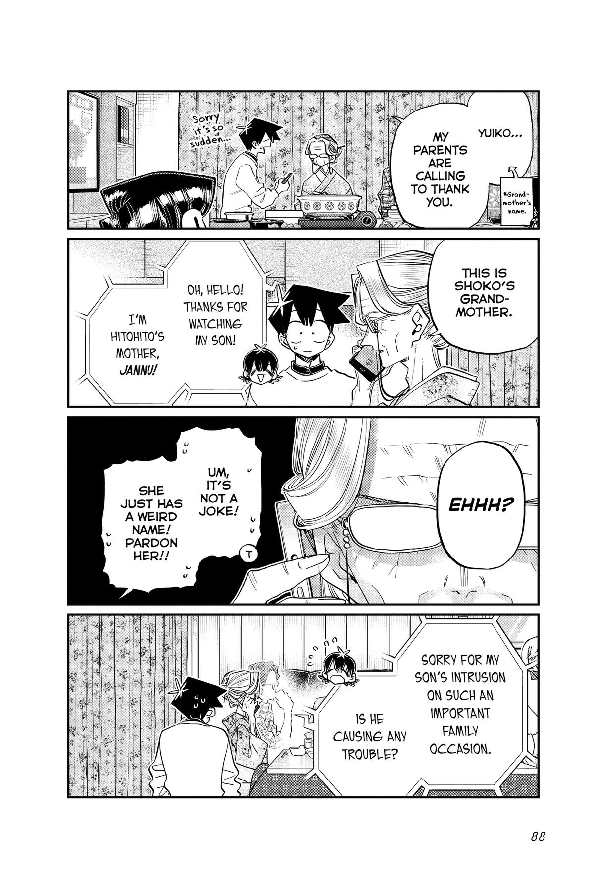Komi Can’t Communicate Chapter 481