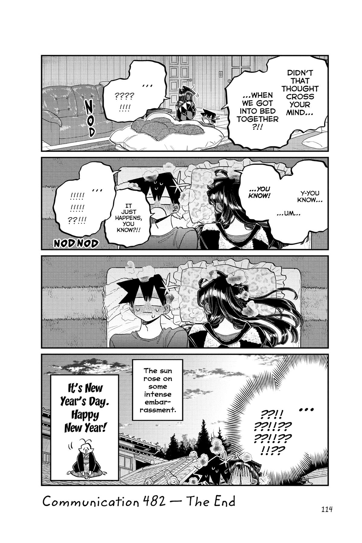 Komi Can’t Communicate Chapter 482