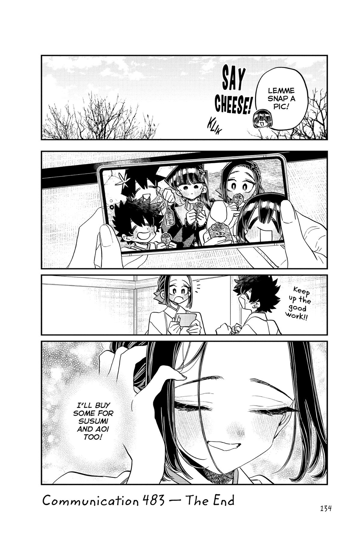 Komi Can’t Communicate Chapter 483