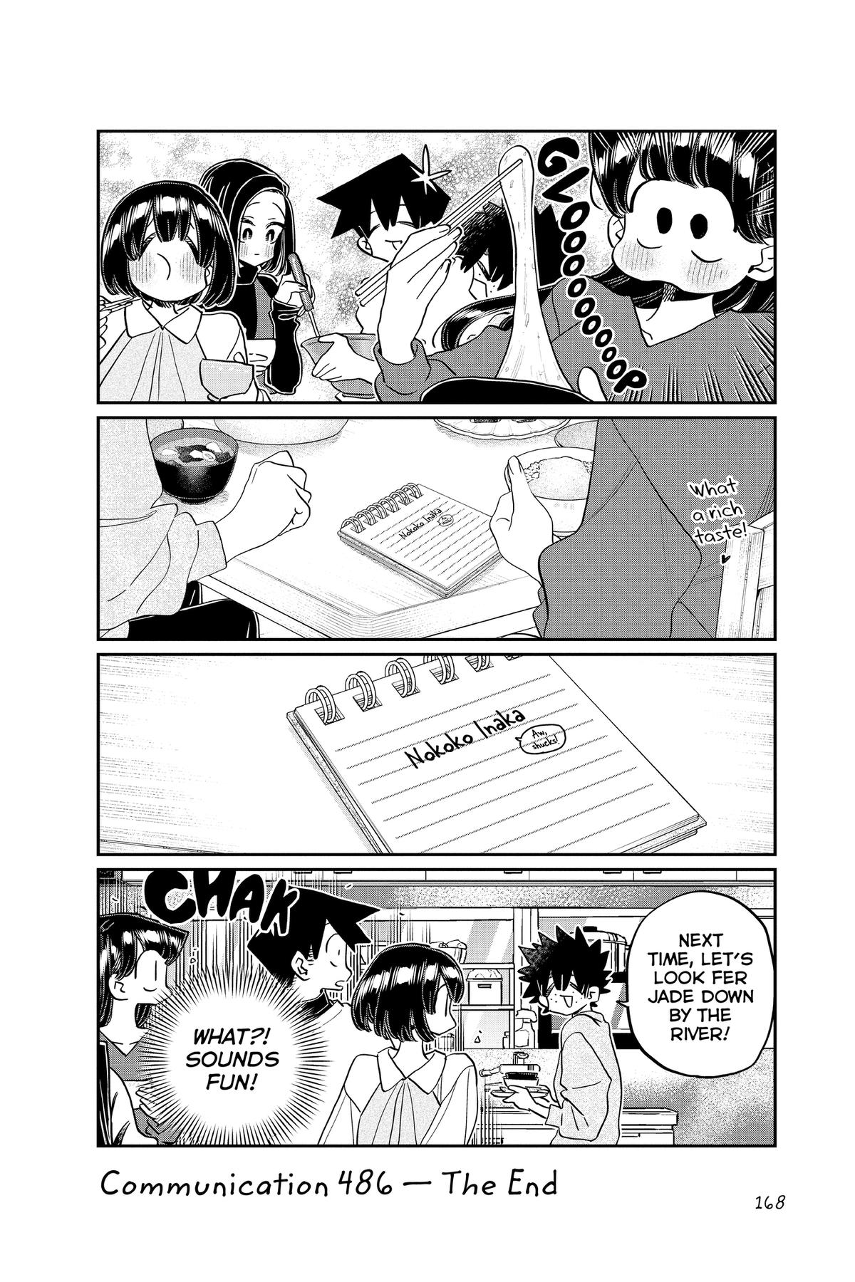 Komi Can’t Communicate Chapter 486