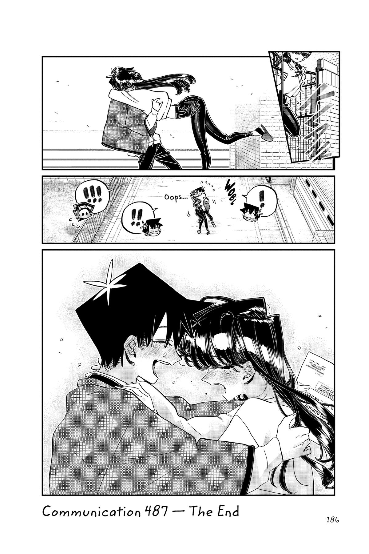 Komi Can’t Communicate Chapter 487