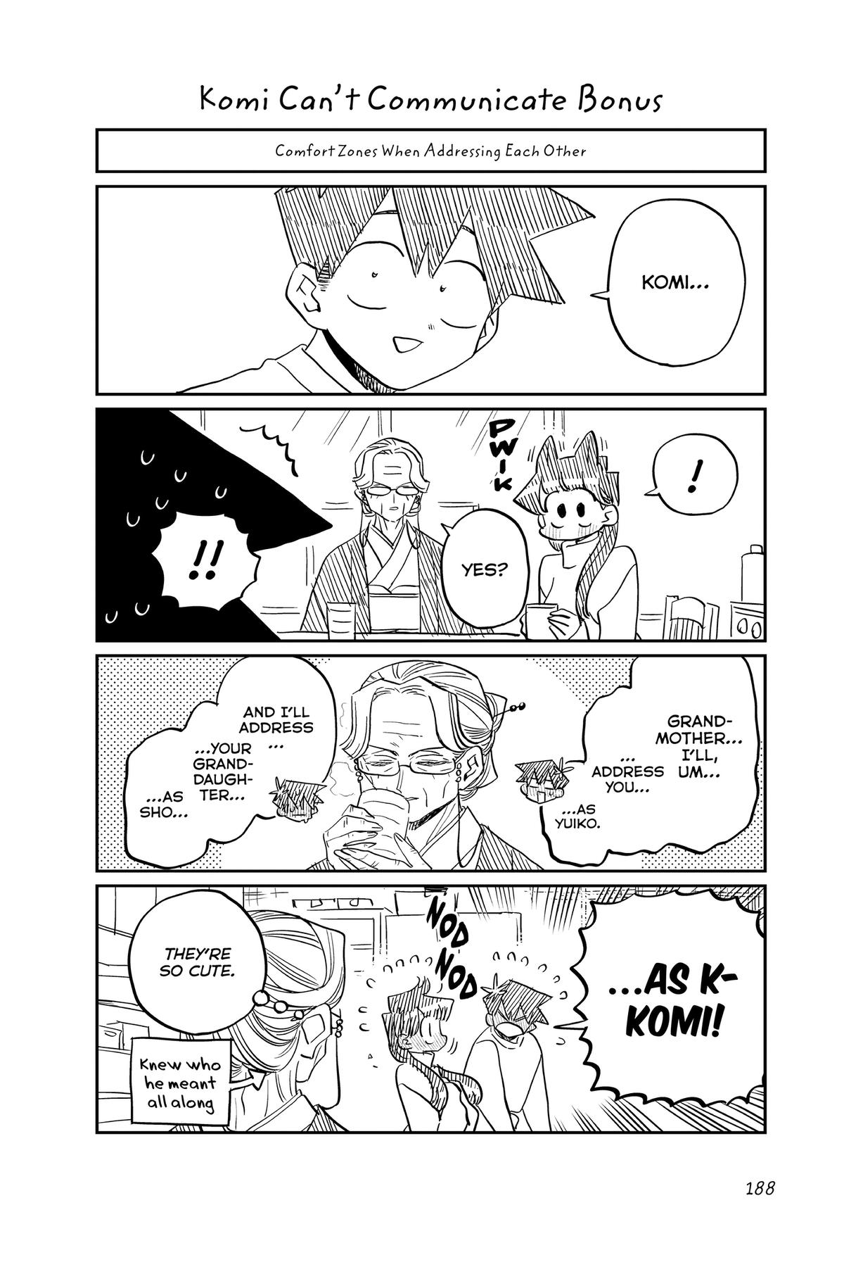 Komi Can’t Communicate Chapter 487