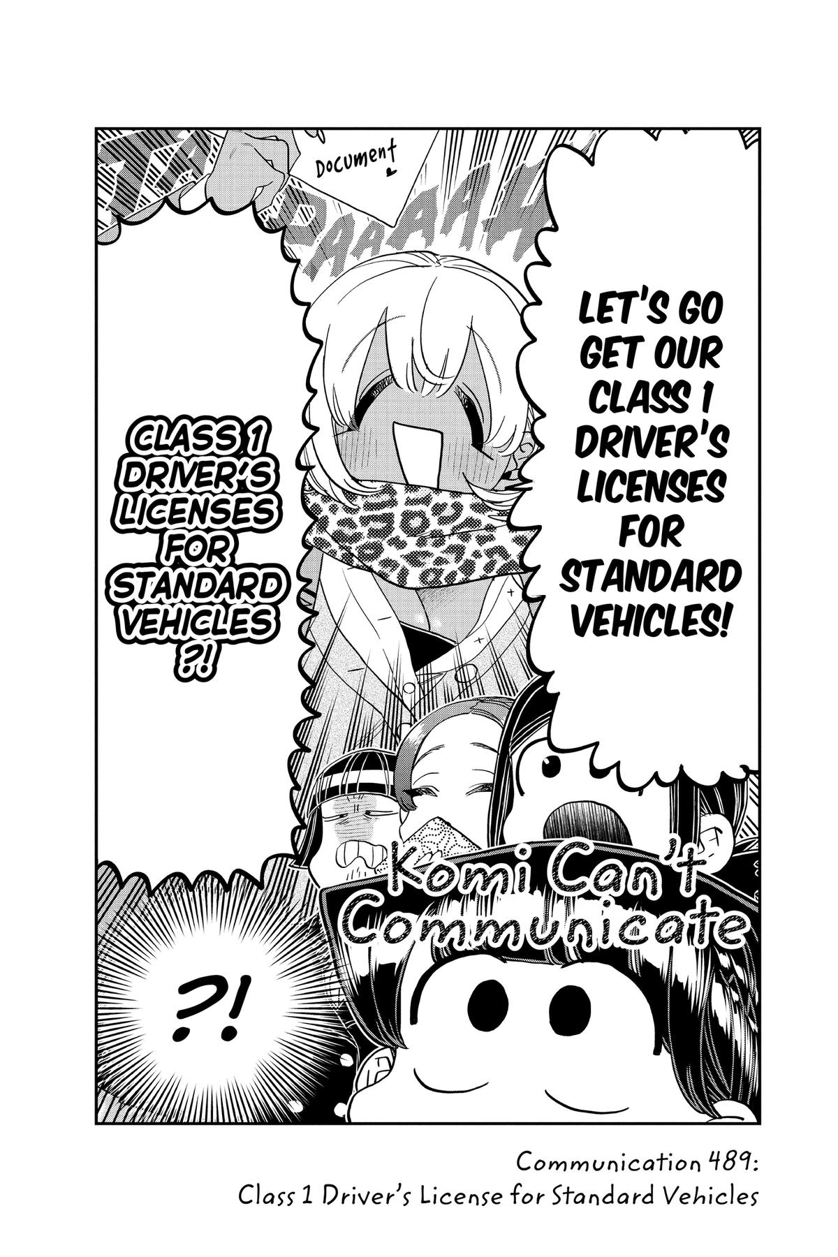 Read Komi San Wa Komyushou Desu - Chapter 489 - w4.komicantcommunicatemanga.com | Image 2