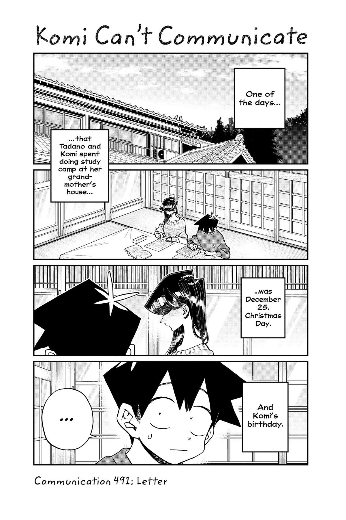 Read Komi San Wa Komyushou Desu - Chapter 491 - w4.komicantcommunicatemanga.com | Image 1