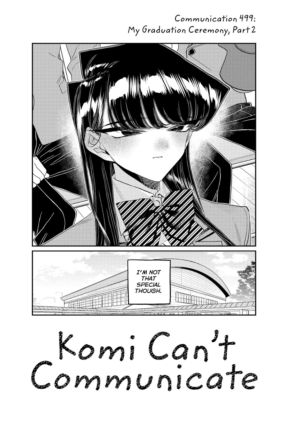 Read Komi San Wa Komyushou Desu - Chapter 499 - w4.komicantcommunicatemanga.com | Image 5