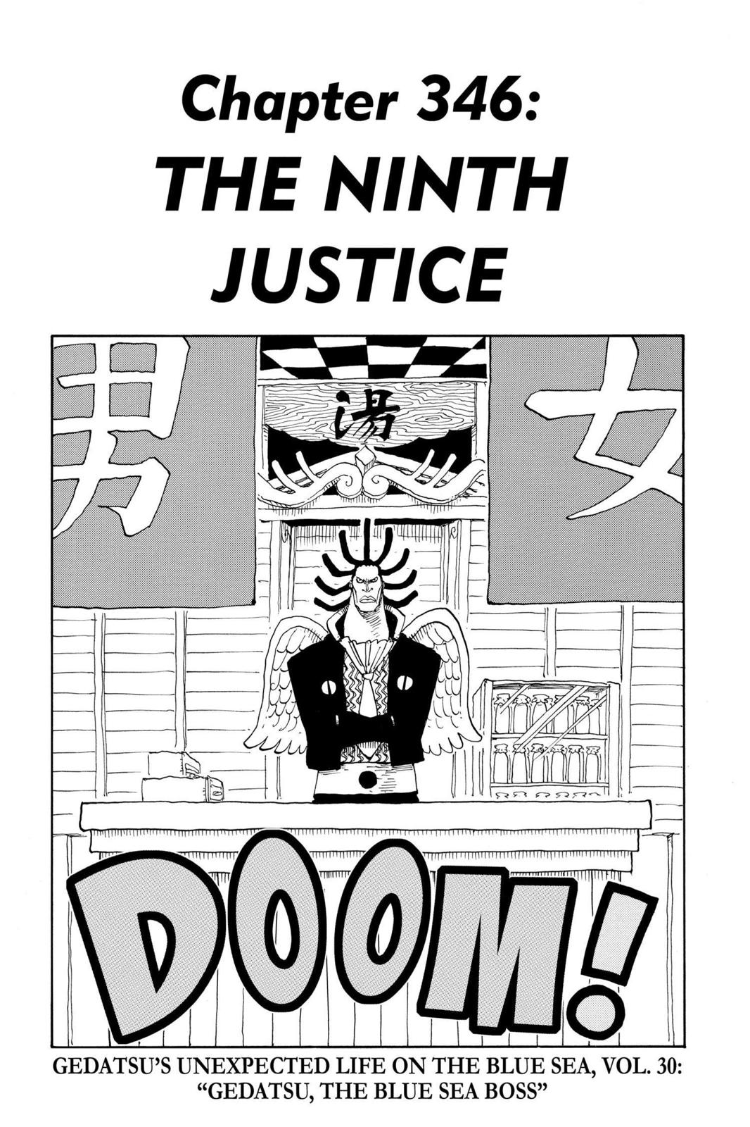 One Piece Chapter 346 - Page 1 - One Piece manga Chapter 346 manga