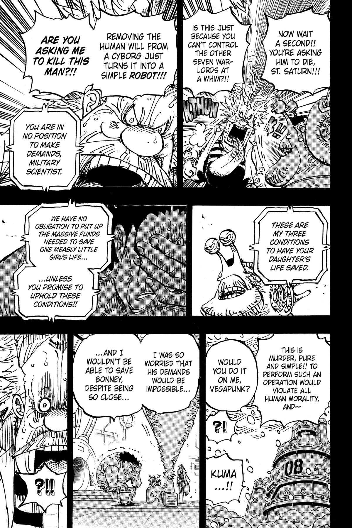 One Piece Chapter 1100 5