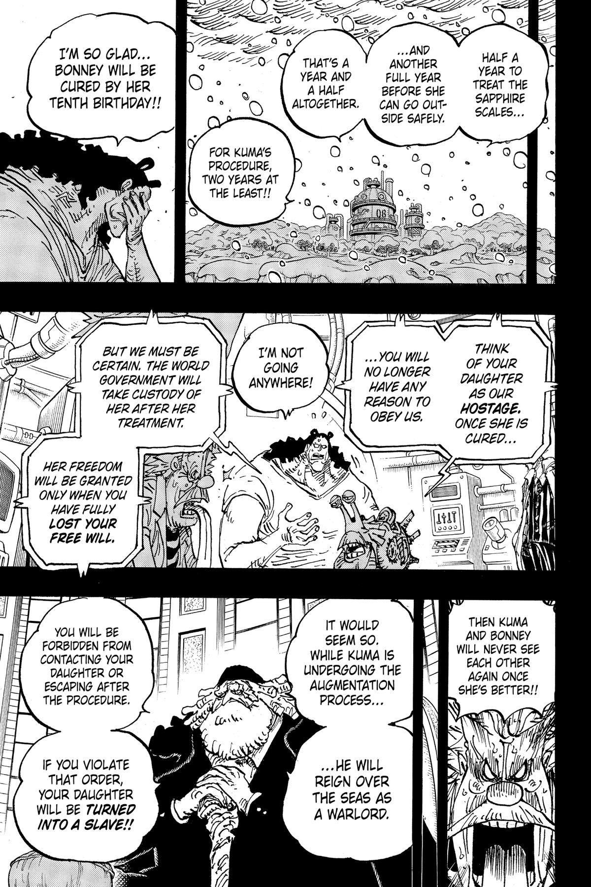 One Piece Chapter 1100 7