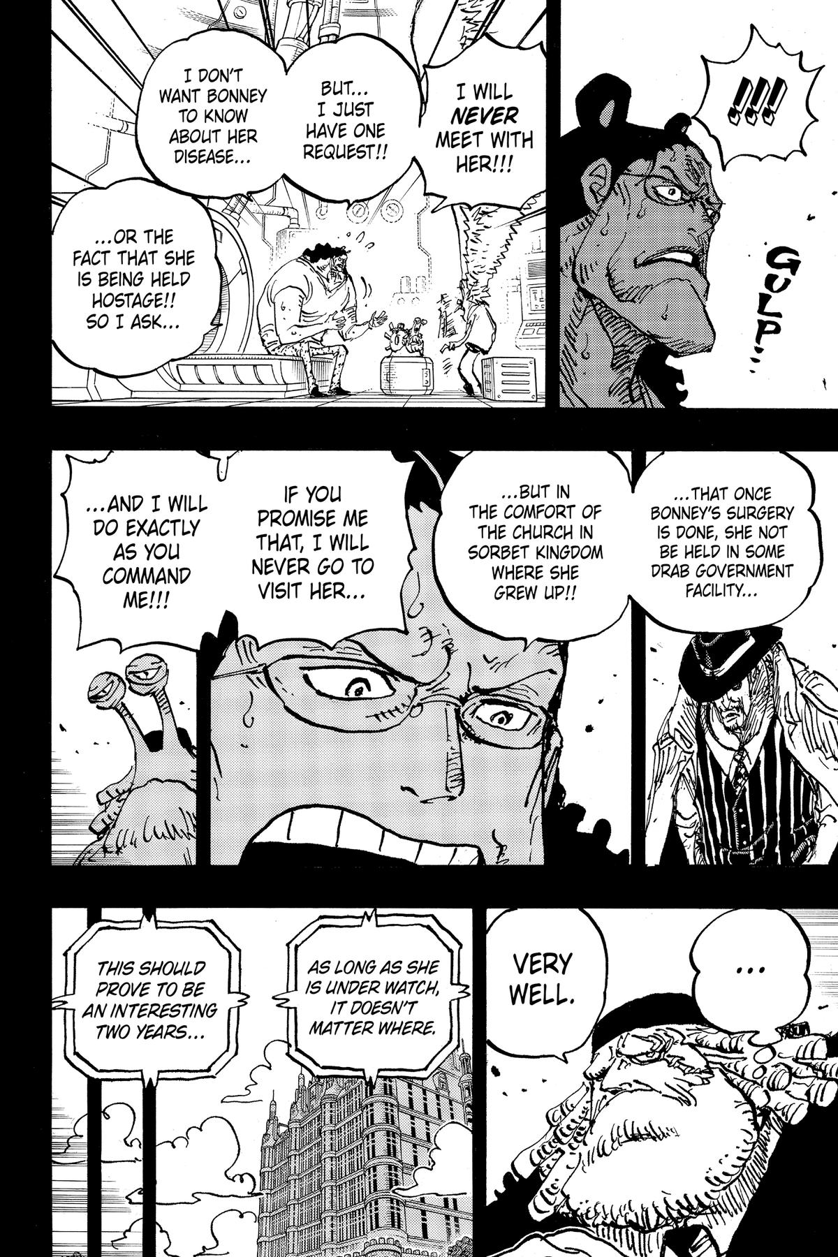 One Piece Chapter 1100 8