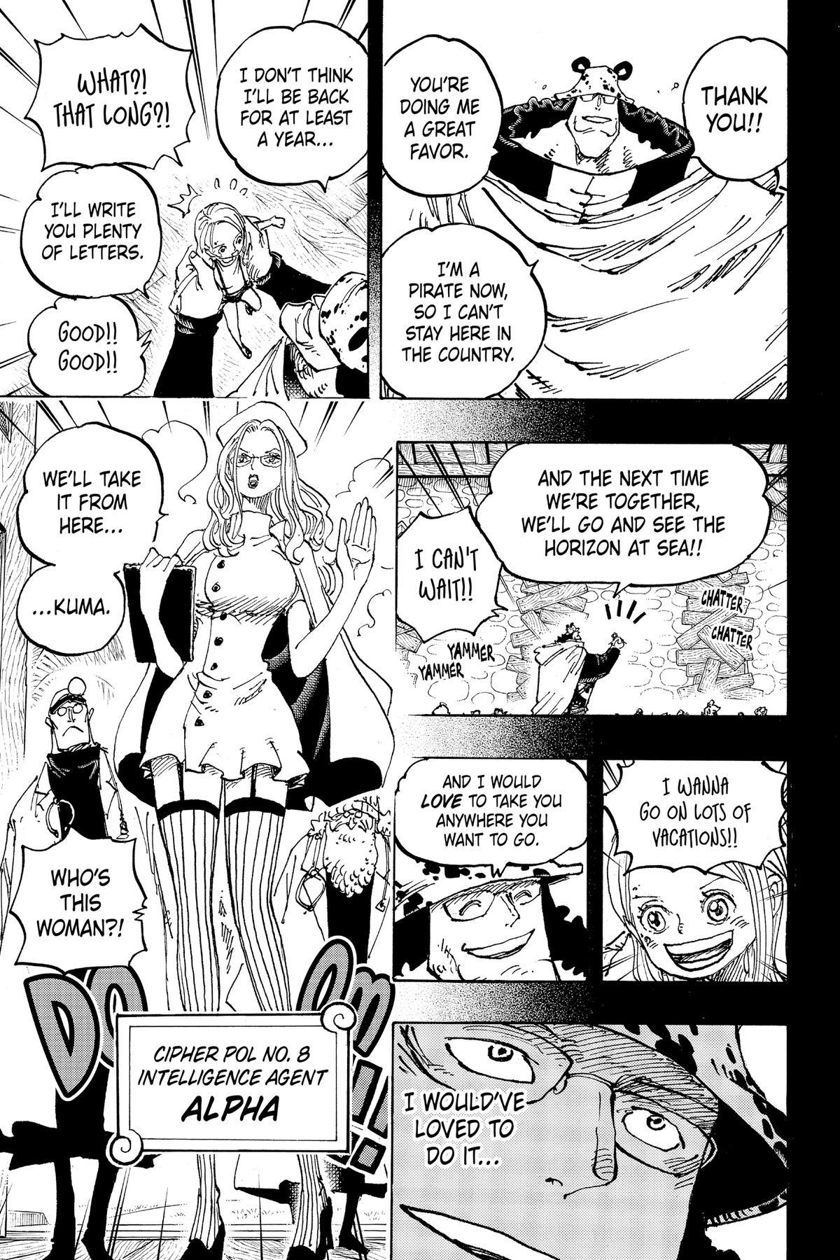 One Piece Chapter 1100 13