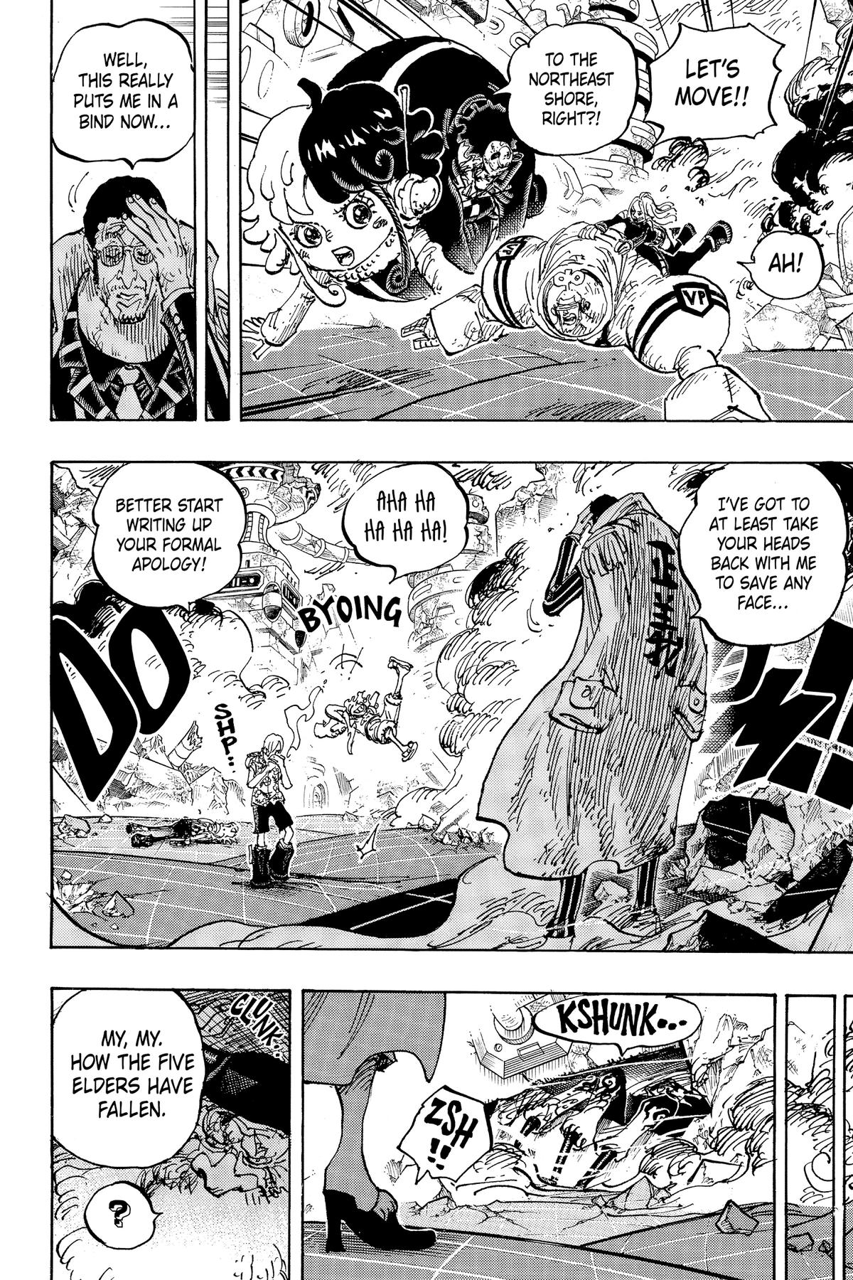 One Piece Chapter 1107 12