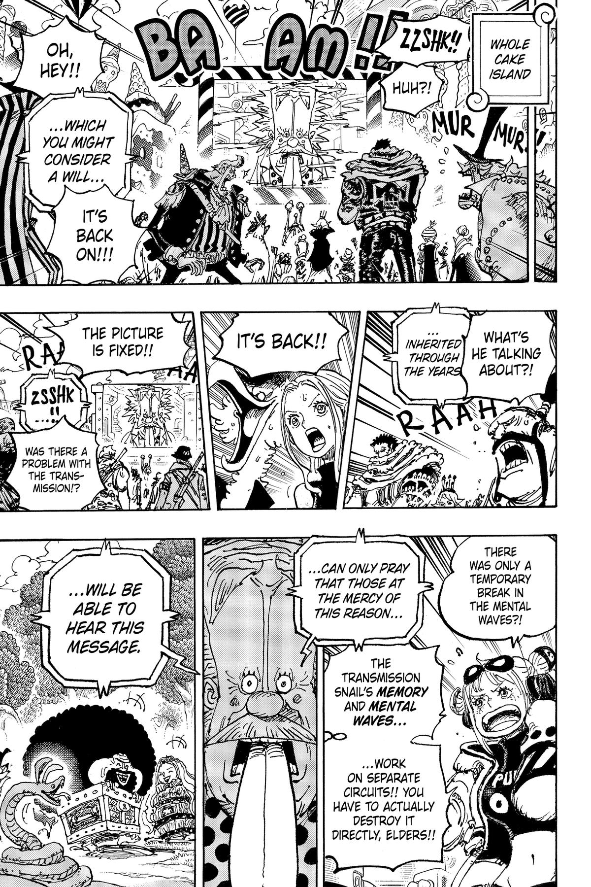 One Piece Chapter 1119 8