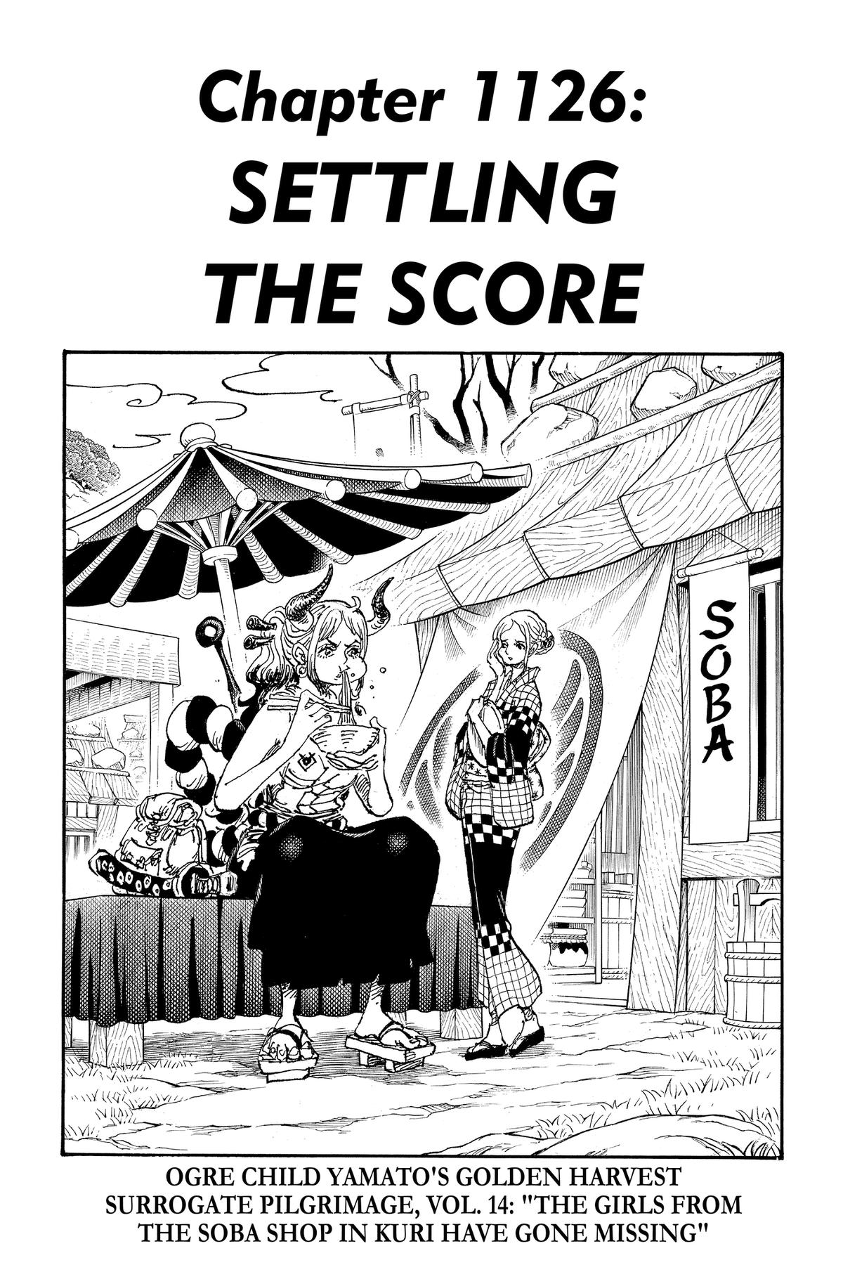 One Piece Chapter 1126 1